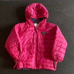 Patagonia girls reversible down jacket 3t